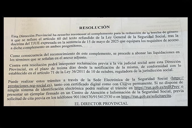resolución brecha de género